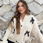 Cardigan papillon